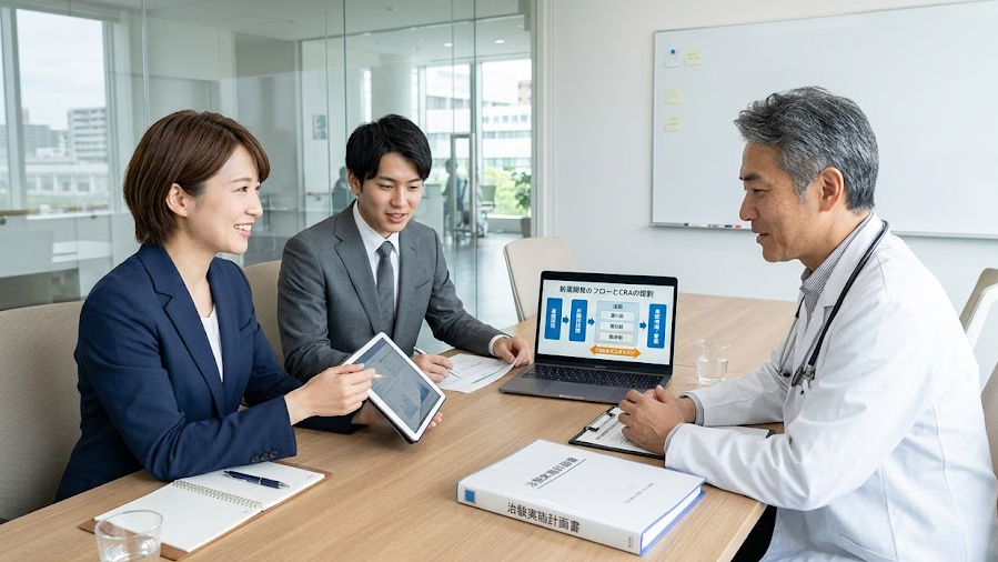 CRAとは?治験を支える臨床開発モニターの基本を解説