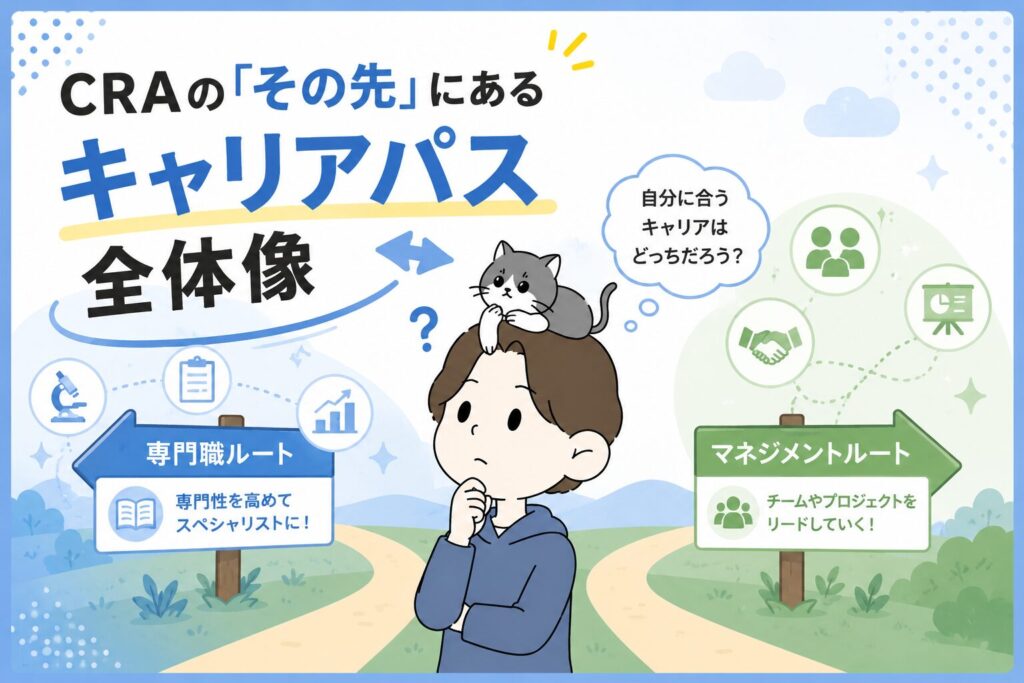 CRAの「その先」にあるキャリアパス全体像