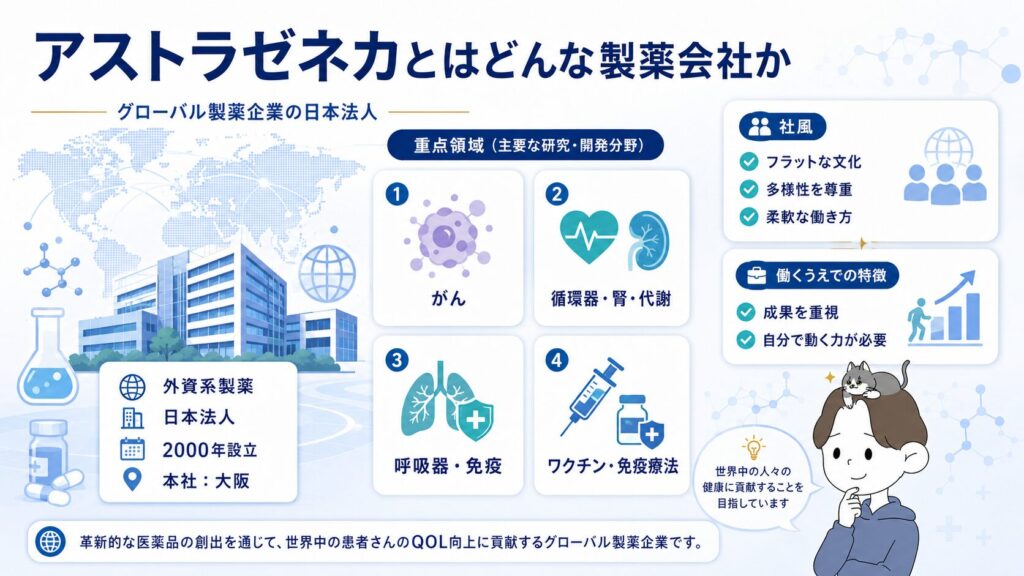 アストラゼネカとはどんな製薬会社か