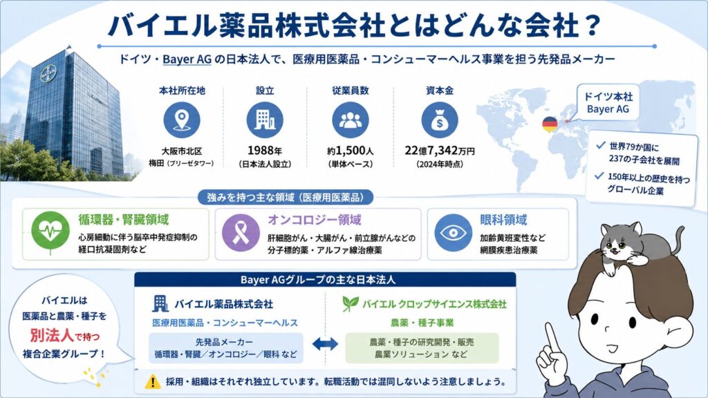 バイエル薬品株式会社とはどんな会社?
