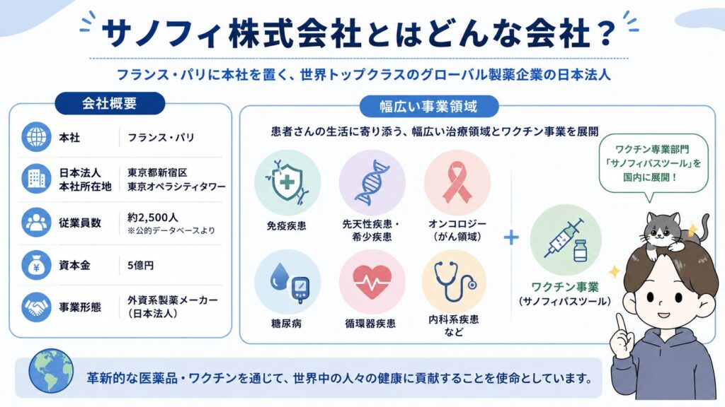 サノフィ株式会社とはどんな会社?